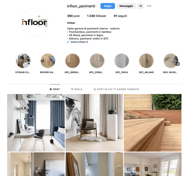 Infloor Instagram